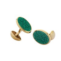 Cufflinks Tsars Collection Man in Silver CL002GR - CL002GR
